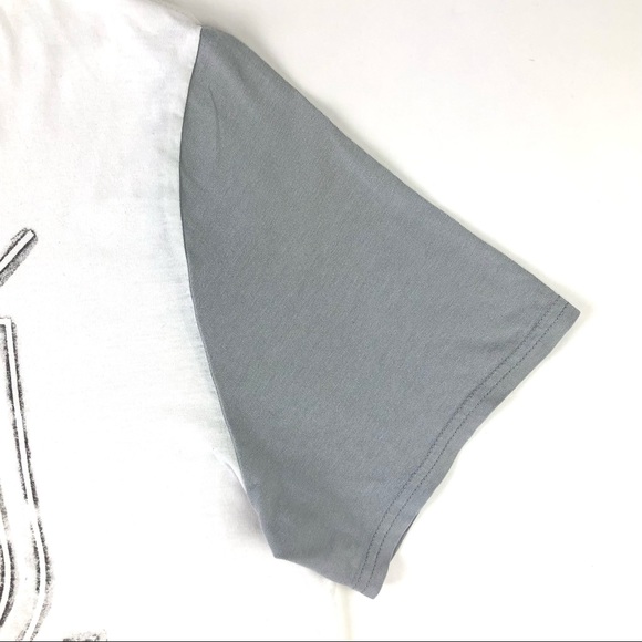 Express Color Block Airbrush Badge Graphic Tee - Picture 8 of 13